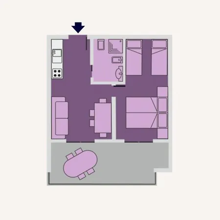Daire Welcoming Flat With A Large Terrace-beahost Bibione